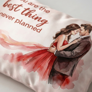 Personalized Couple Satin Pillow Case with Photo & Names - Image 6